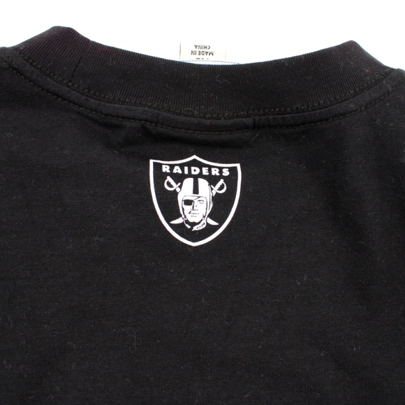 Women’s NFL Raiders Crop Top – Black – Size XS - Picture 4 of 4